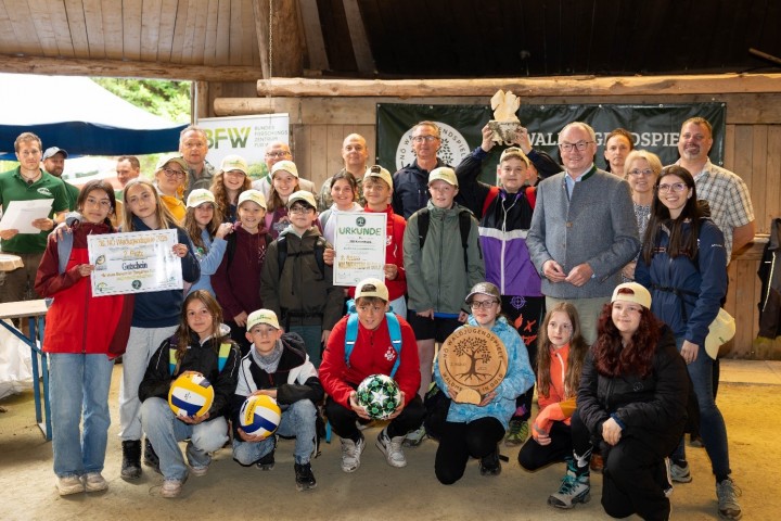 Gruppenfoto 2. Klasse MS Krumbach