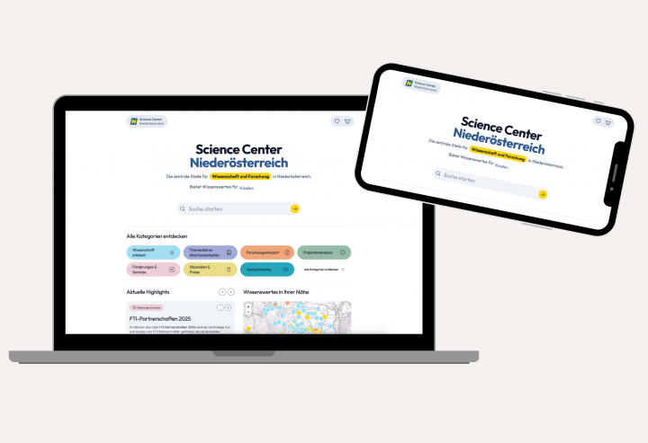 Science Center NÖ - die online Plattform